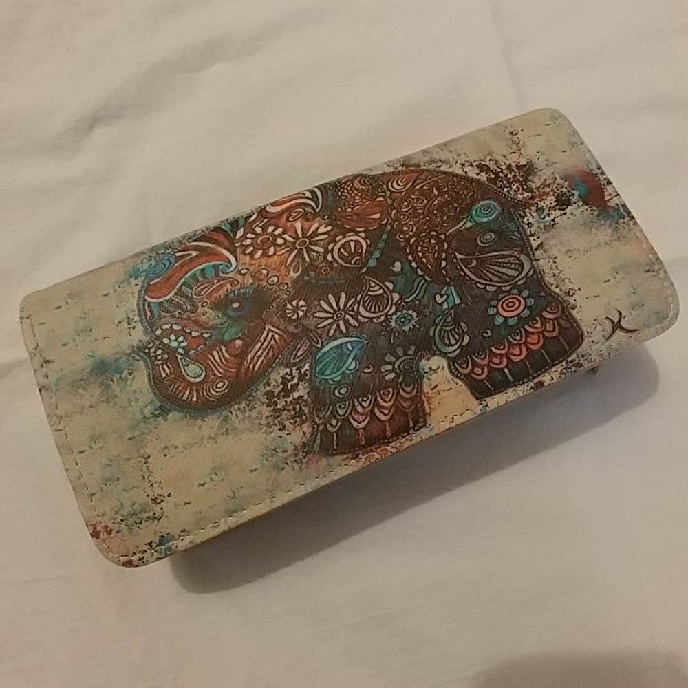 Double zip wallet